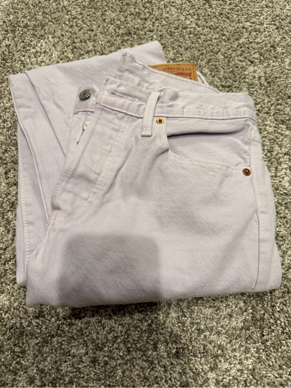 Levi's Women's Lilac Jeans - Classic Five-Pocket Fit